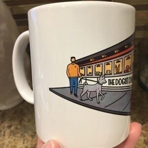 The Dogist Diner Coffee Mug NWOT